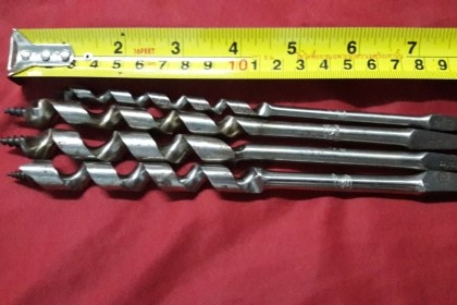 ขายดอกสว่านข้อเสือชุด4ดอกตรางู ฉลามสามดาว กวาง Made in Germany.