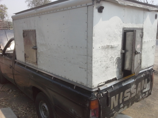 ขาย กระบะสแตนเลสหัวเเดียวพร้อมตู้น้ำแข็งBIG M