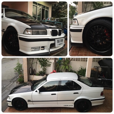 รถบ้านE36นกแก้วสวยหรูหร่าเครื่อง1jโบเดี่นว ช่วงล่างSkyline R32 รถสวยมีเสน่ห์หาอยู่ไม่ผิดหวังครับ