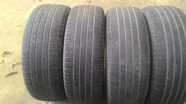 ขายแม๊กขอบ16-5รู114 พร้อมยางเก่ามิชลิน 235/70/16=3500บาท