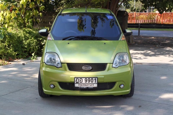 Naza Forza 1.1 Hatchback เกียร์MT สีเขียว ปี2010