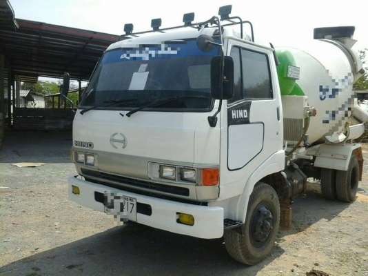 ขาย6ล้อโม่ปูน4คิว HINO160แรง WO6D ภายในครบ โม่ตรง เกียร์pto แชชซีสวยเครื่องดี 6สูบ พร้อมวิ่งงาน เอกสารทะเบียนครบ