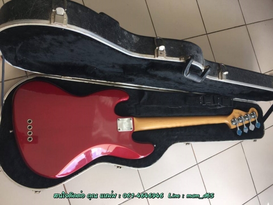 ขาย กีต้าร์เบส fender jass bass made in usa (แท้) ใช้งานน้อยมากๆ ขาย กีต้าร์เบส fender jass bass made in usa (แท้) ใช้งานน้อยมากๆ