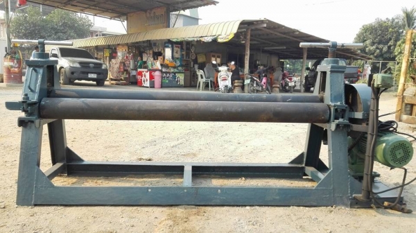 ** ขอบคุณผู้ซื้อ&amp;พี่เสือครับ!! ** เครื่องม้วน 5 ฟุต ลูกกลิ้ง 5" ม้วนหนา 4 มิล ไฟ 380V เครื่องประกอบใหม่ยังไม่เคยใช้งาน สวยๆเดินนิ่มมาเทสก่อนได้.