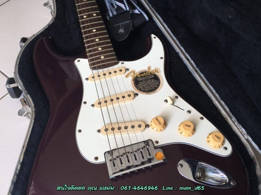 ขาย กีต้าร์ไฟฟ้า fender stratocaster made in usa (แท้) ขาย กีต้าร์ไฟฟ้า fender stratocaster made in usa (แท้)