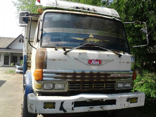 รถฮีโน่ 10 ล้อดั้ม FM227 เปลื่ยนเครื่อง 260 แรงม้า. ปี 33.   สนใจติดต่อ  081 - 6079515