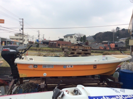 เรือเก่ายี่ปุ่น12ฟุตพร้อมเครื่อง9.9 4จังหวะ