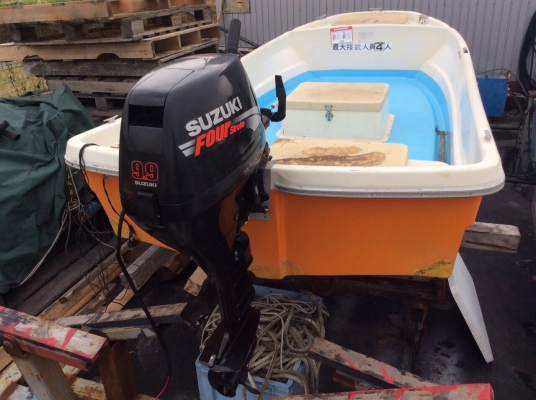 เรือเก่ายี่ปุ่น12ฟุตพร้อมเครื่อง9.9 4จังหวะ