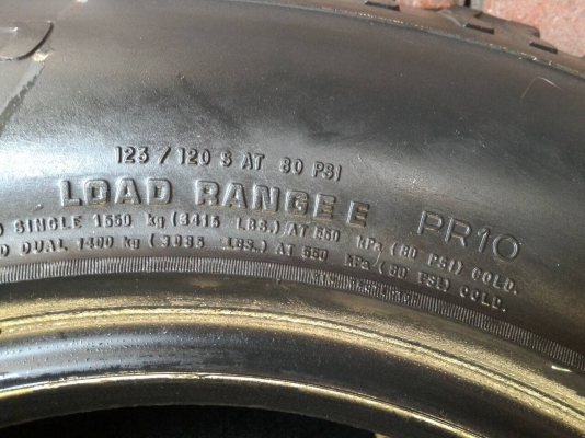 ขายยาง BF ALL  265 x 75 x 16