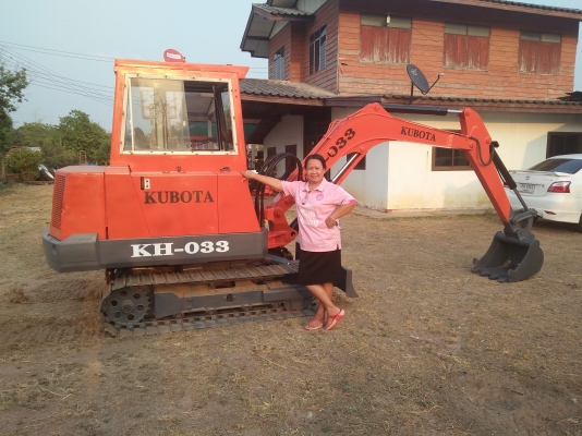 ขายแม็คโฮ คูโบต้า KH - 033