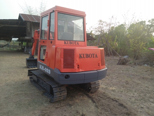 ขายแม็คโฮ คูโบต้า KH - 033