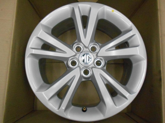 ล้อแม็กเปล่า MG5 ขอบ 16 (5/100) ถอดป้ายแดง ใส่ Toyota ได้ค่ะ ทั้งชุด 4,800.- /เทิร์นได้ ใส่ฟรีค่ะ