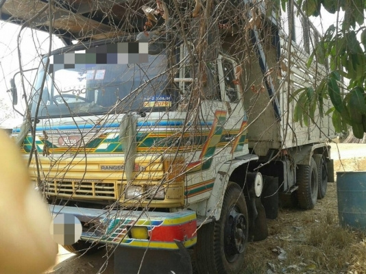 ขาย HINO จ้าวอินทรีย์ วางเครื่อง 220 แรง สองเพลา กระบะดั๊ม