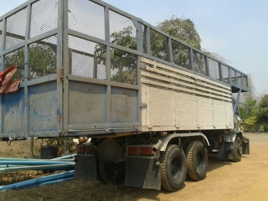 ขาย HINO จ้าวอินทรีย์ วางเครื่อง 220 แรง สองเพลา กระบะดั๊ม