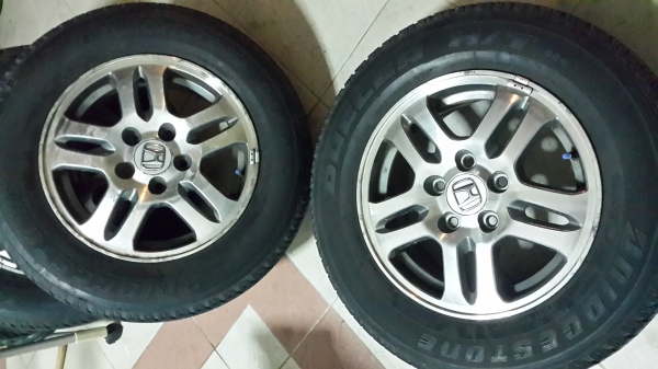 ล้อแม๊กซ์ พร้อมยาง ขอบ 15"