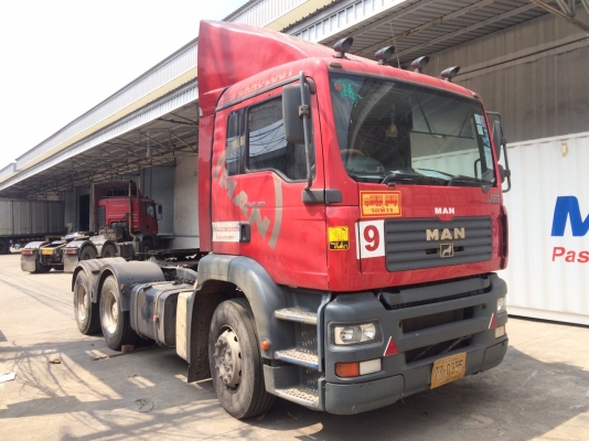 ขายรถหัวลาก ยี่ห้อแมน ราคาถูกครับ 390แรงม้า ปี49