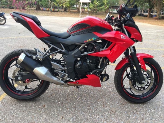 ขาย-แลก-เทิน Z250sl รถออกได้ไม่ถึงปี แต่งเต็ม สภาพป้ายแดง