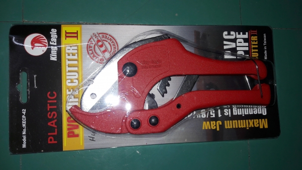 ขายกรรไกรตัดท่อPVC KINGEAGLE Made in Taiwan. งานดีเป็นเหล็กทั้งตัว