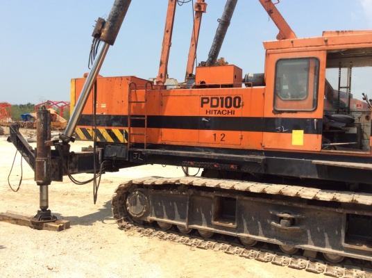 รถตอกเสาเข็ม HITACH IPD100-80-R3 รถตอกเสาเข็ม HITACH IPD100-80-R3