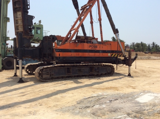 รถตอกเสาเข็ม HITACH IPD100-80-R3 รถตอกเสาเข็ม HITACH IPD100-80-R3