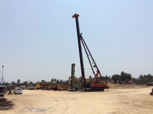 รถตอกเสาเข็ม HITACH IPD100-80-R3 รถตอกเสาเข็ม HITACH IPD100-80-R3