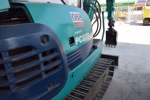 ขายรถแบคโฮ Komatsu PC27R-8สภาพสวยมาก สนใจติดต่อ 0818617480/line ID: Prechakong
