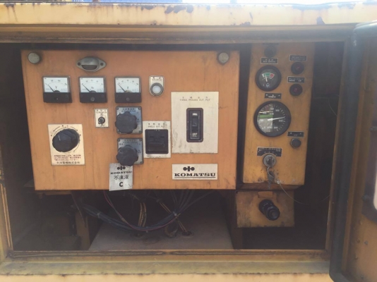 ขายเครื่องปั่นไฟ Komatsu EG30S 30 Kva เครื่อง Komatsu ไดร์ TAIYO พร้อมใช้งาน โทร 0818481185 0914902228