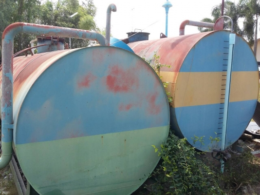 ขายถังน้ำมัน10000ลิตร2ลูก