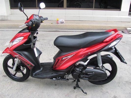 Suzuki Skydrive ล้อแม็ก สภาพใหม่ รถ 9 เดือน ไมล์ 4608 ก.ม.