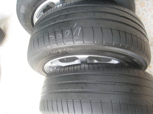 ขายล้อแม็ก LENSO BLITZ 15"x7" et 38 4/100,114 + ยางปี 09,10 (081-3747940)