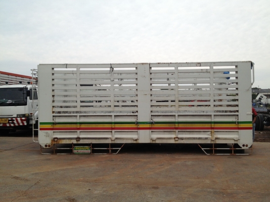 ขายกระบะคอกสูง ยาว 6.6 เมตร สูง 2.2 เมตร กว้าง 2.45 เมตร ช่วงคัชซีกว้าง 85 ซม.สภาพดีราคาไม่แพงยกลงากสิบล้อครับ