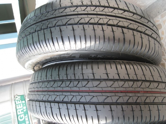 ขายกะทะล้อ nissan almera 14" 4/100 +ฝาครอบ+ยางปี13(081-3747940)