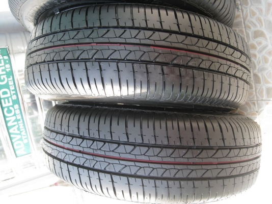 ขายกะทะล้อ nissan almera 14" 4/100 +ฝาครอบ+ยางปี13(081-3747940)