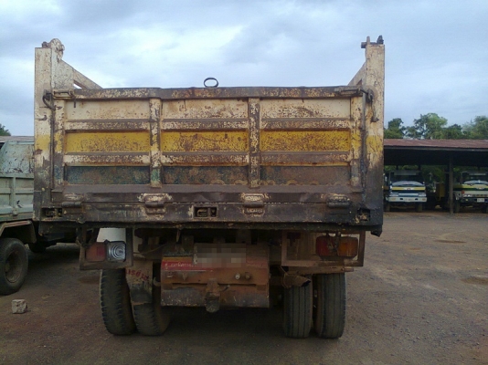 ขายด่วนรถสิบล้อสองเพลาดั้มพ์   HINO  FM  227NLD    มีระบบลากจูง สภาพเดิม  พร้อมใช้งาน