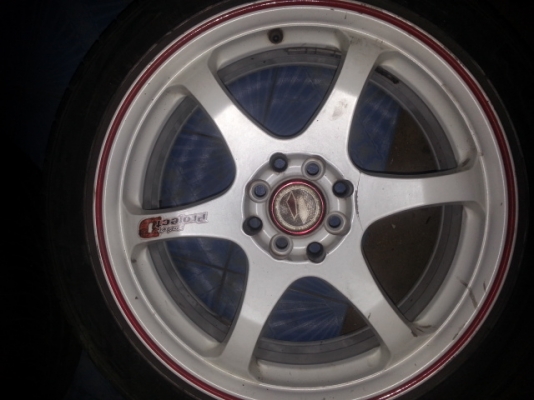 ขายแม็ก project d ขอบ 17 เบรคเดิม accord96