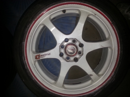 ขายแม็ก project d ขอบ 17 เบรคเดิม accord96