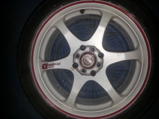 ขายแม็ก project d ขอบ 17 เบรคเดิม accord96