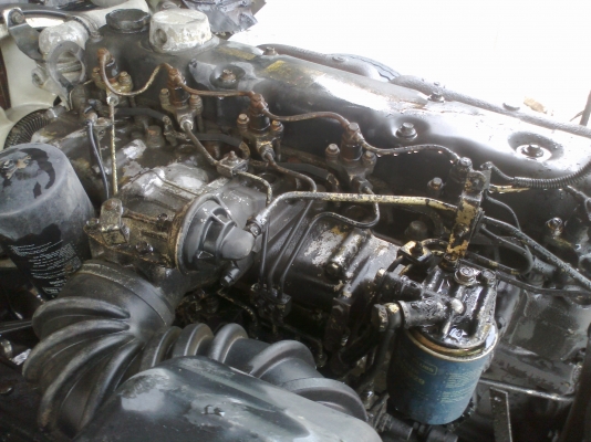 รถหกล้อ มิตซู MITSUBISHI รุ่น FK415F (ฝาแฝด)