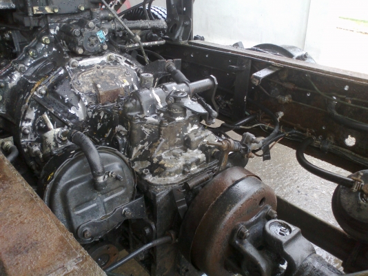 รถหกล้อ มิตซู MITSUBISHI รุ่น FK415F (ฝาแฝด)