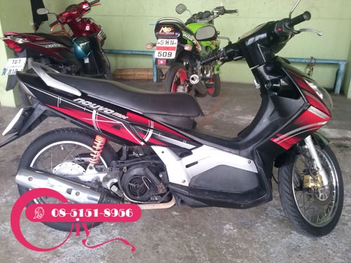 ขายด่วน NOUVO mx ปี 47 ราคาเพียง 13,900 บาทเื่ท่านั้น มีเล่ม เฟืองไม่หอน เครื่องดี โทร 085-1518956