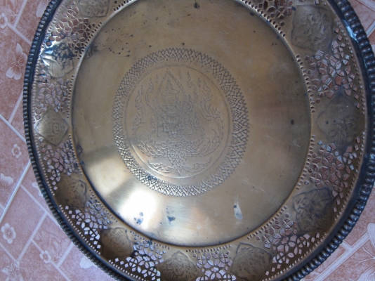 -ขายถาดทองเหลืองแท้ 12 ราศี