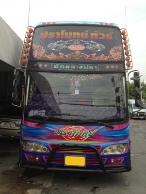 ขายรถบัสพัดลม แชสซีเบนซ์ เครื่องนิสสัน PE6 275HP 6 สูบ