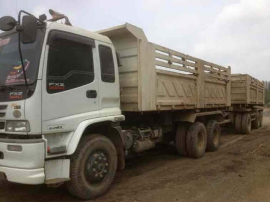 10ล้อดั้มISUZU FXZ 320 UROII ปี51แม็คโหลด แม่ลูกๆ3คาน 10ล้อดั้มISUZU FXZ 320 UROII ปี51แม็คโหลด แม่ลูกๆ3คาน