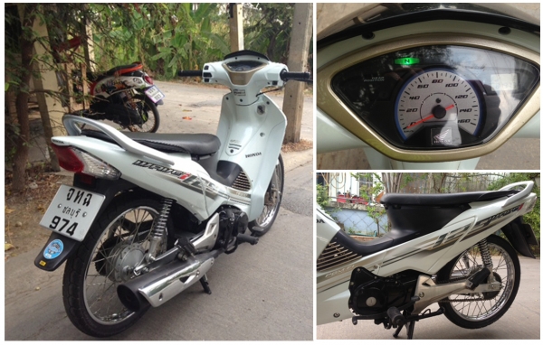 เวฟ 125 i เดิมๆ สภาพใหม่มาก เหมือนออกศูนย์ เครื่องดีไม่มีที่ติ