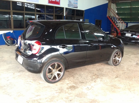 2011 NISSAN, MARCH สีดำ เกียร์ออโต้ 2011 NISSAN, MARCH สีดำ เกียร์ออโต้