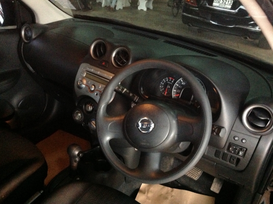 2011 NISSAN, MARCH สีดำ เกียร์ออโต้ 2011 NISSAN, MARCH สีดำ เกียร์ออโต้