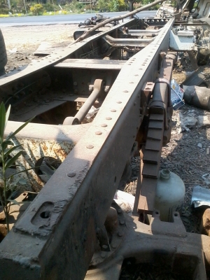 ขายคัสชีส์ไม่มีบวม MITSUBISHI TD พร้อมเพลา ล้อ เล่มทะเบียน