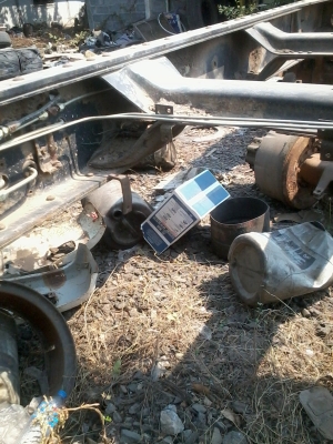 ขายคัสชีส์ไม่มีบวม MITSUBISHI TD พร้อมเพลา ล้อ เล่มทะเบียน