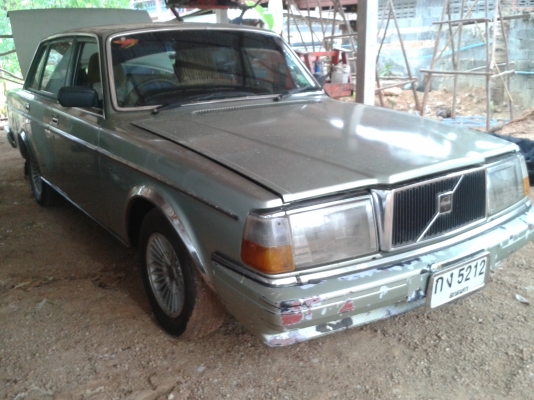 VOLVO244 AUTO เพาเวอร์ ไฟฟ้า เครื่อง J กินแก้ส ถังใหญ่ ภายในสวย