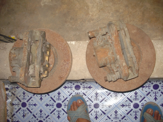 ขายปั๊ม+จานเบรกมังกร